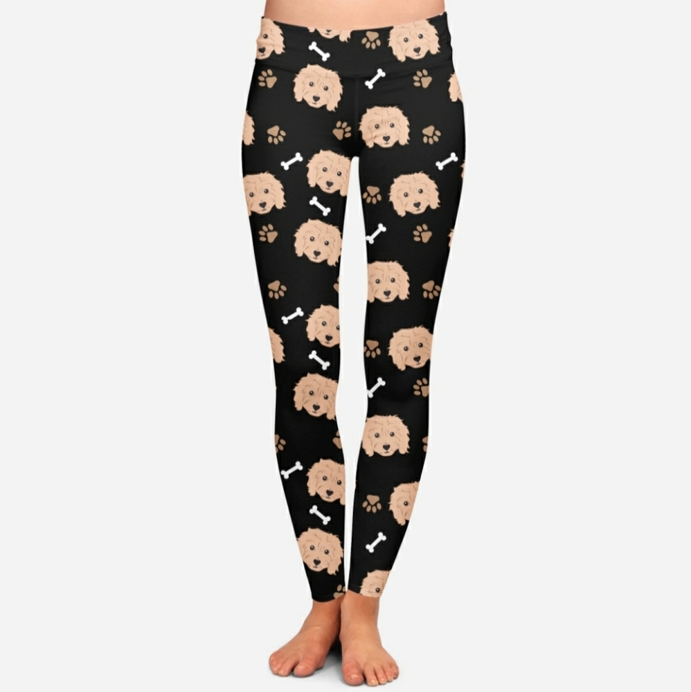 Goldendoodle Dog Custom Leggings